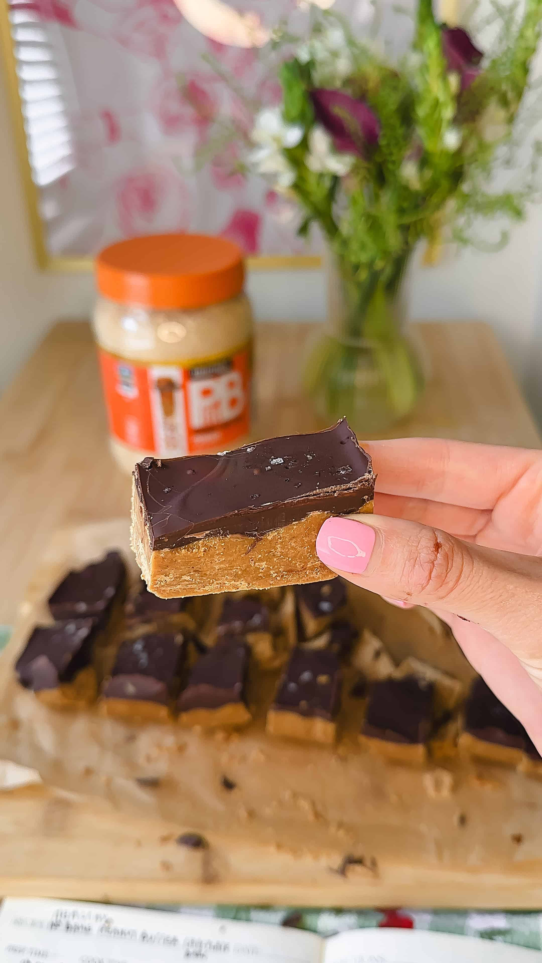 Healthy Peanut Butter Bars Recipe