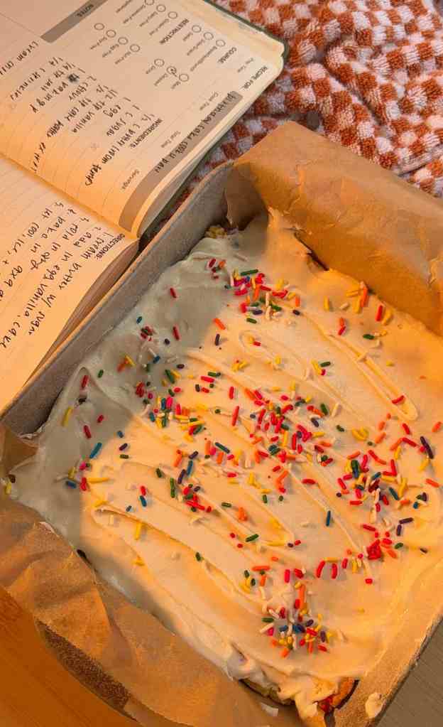 cake batter cookie bars
