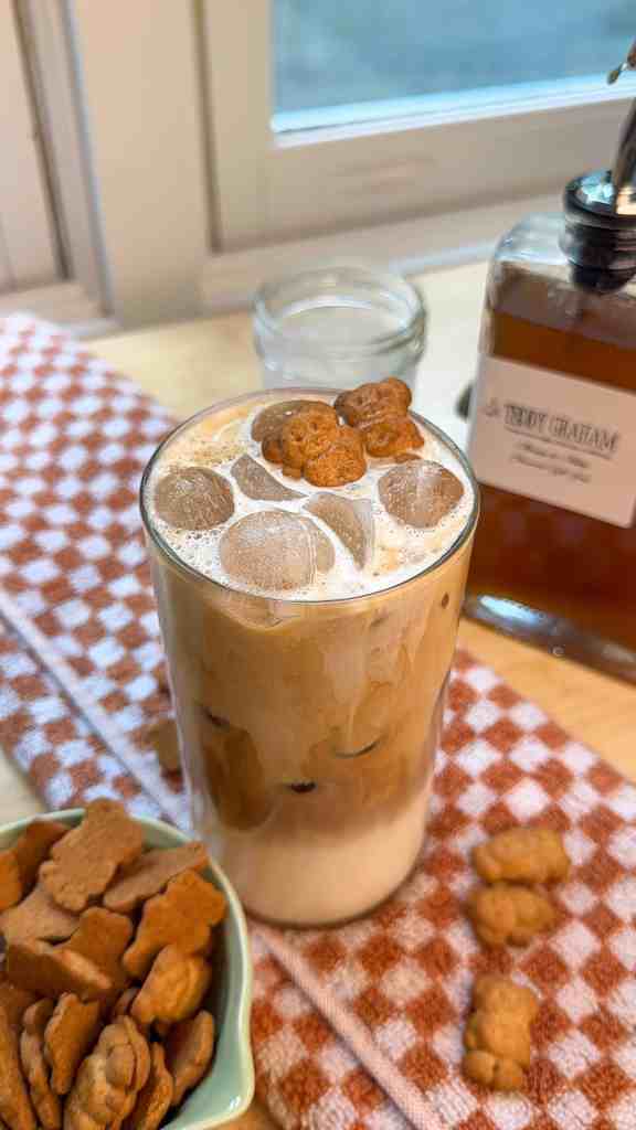 Teddy Graham Latte (Hot or Iced!) – A Cozy Hug in a Cup