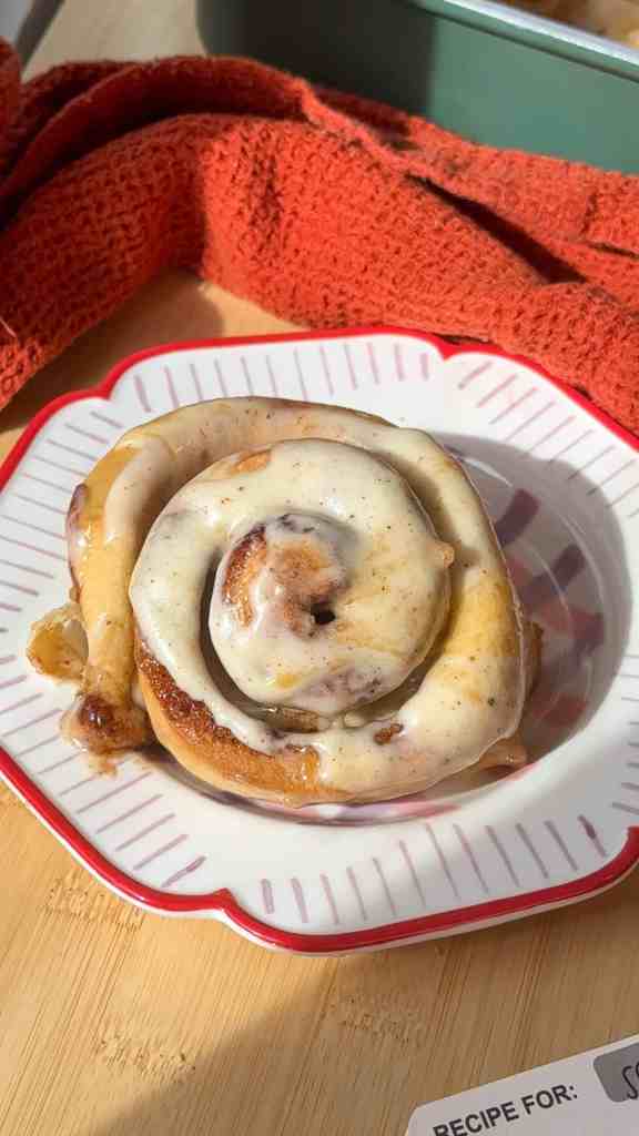 Salted Caramel Espresso Cinnamon Rolls