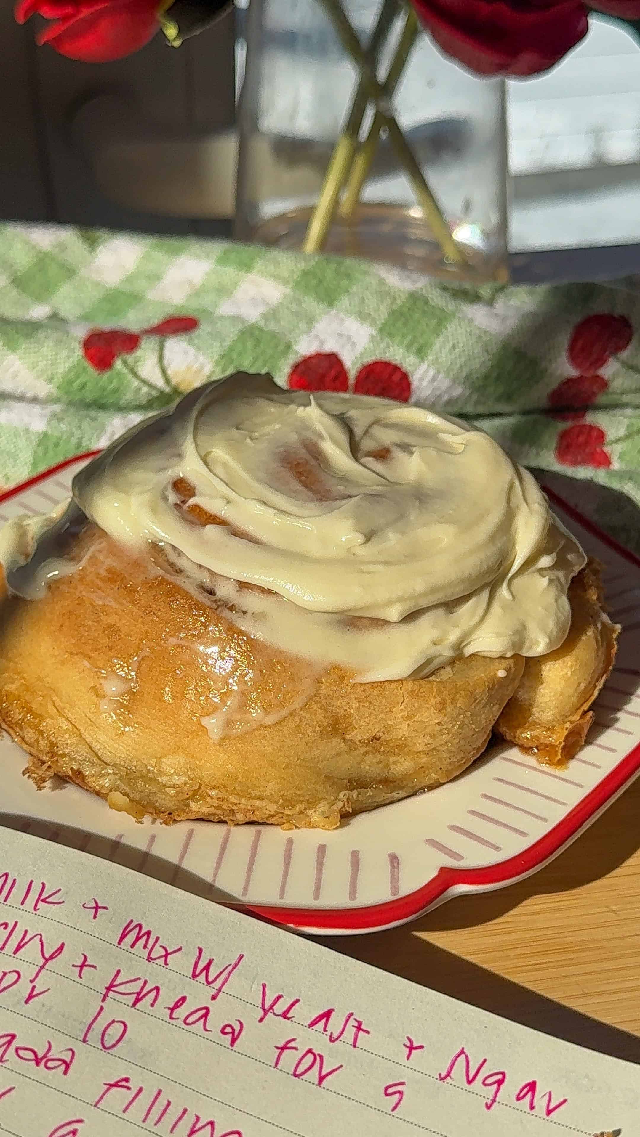 Single Serve Bakery Style Cinnamon Roll