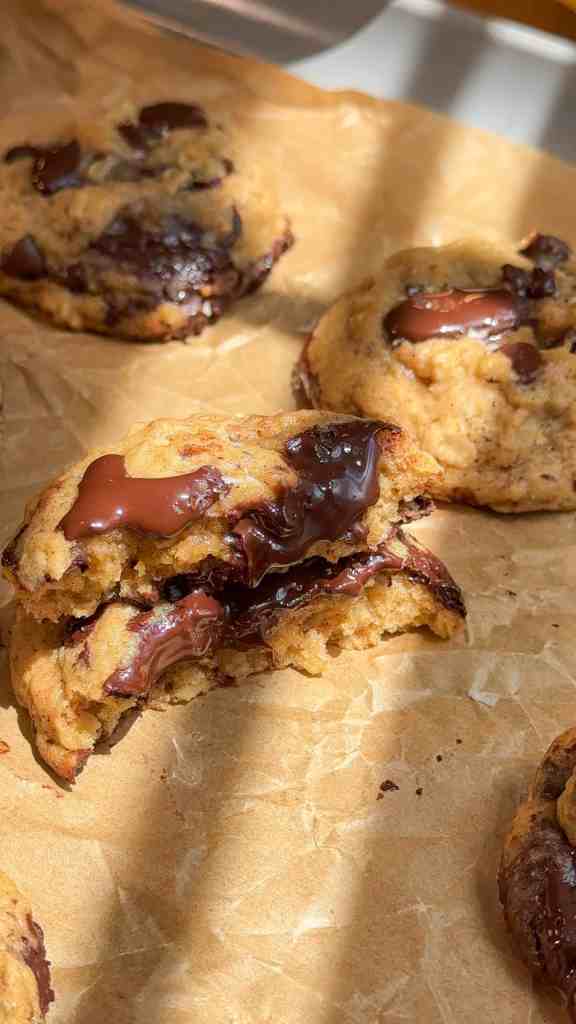 The BEST EVER Brown Butter Chocolate Chip Banana Bread Oatmeal Cookies