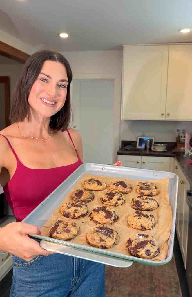The BEST EVER Brown Butter Chocolate Chip Banana Bread Oatmeal Cookies