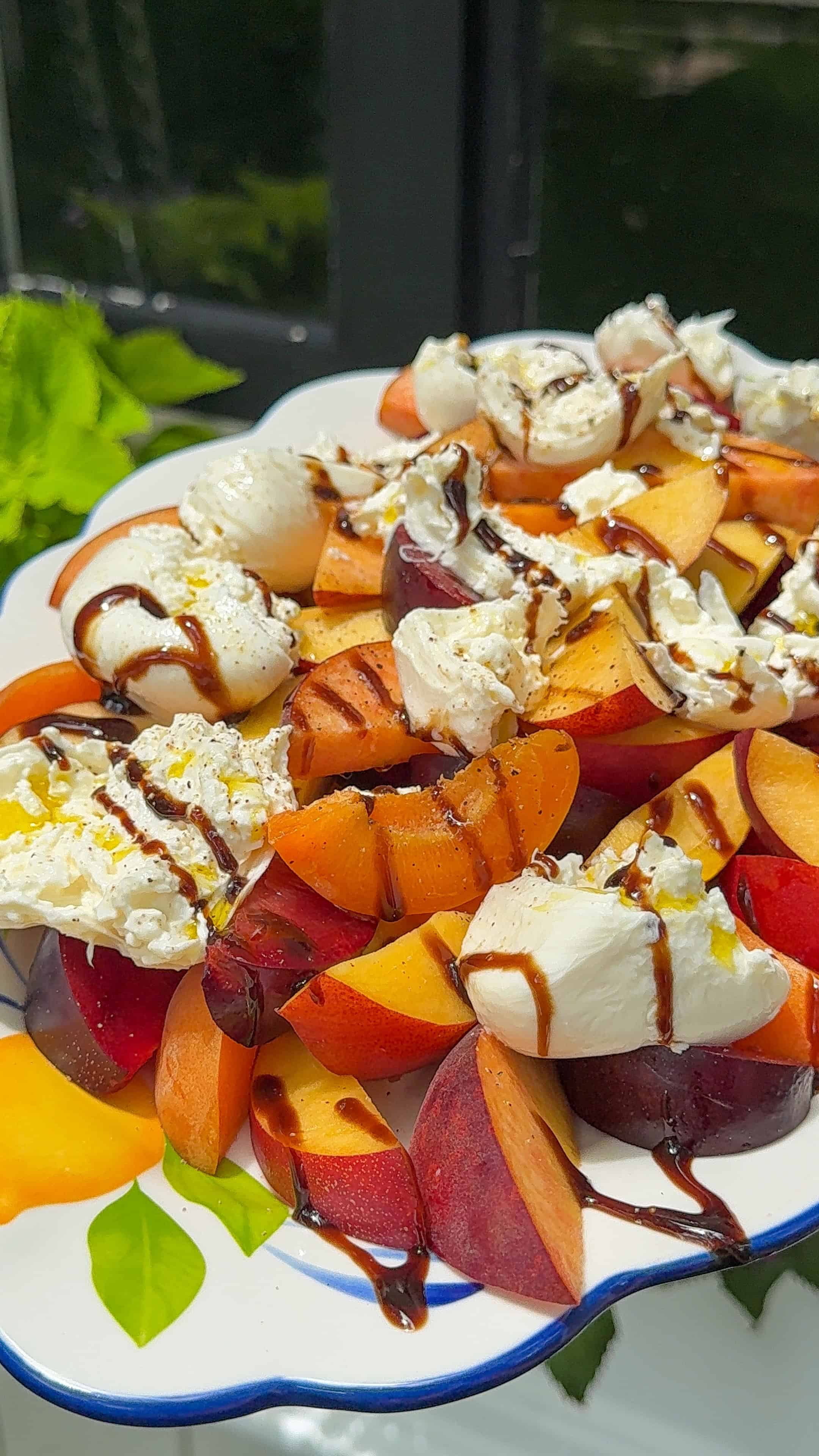 Stone Fruit Burrata Salad (Easy Summer Salad)