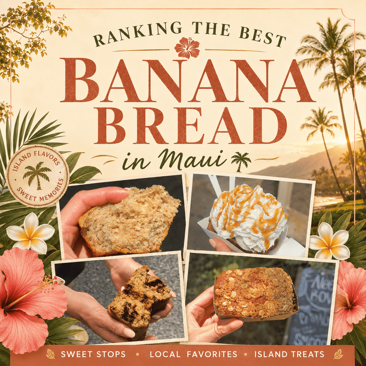 Ranking the Best Banana Bread in Maui