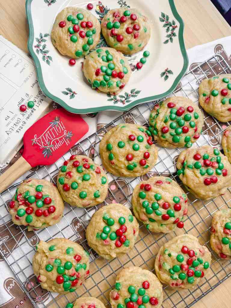 Brown Butter Mini M&M Cookies