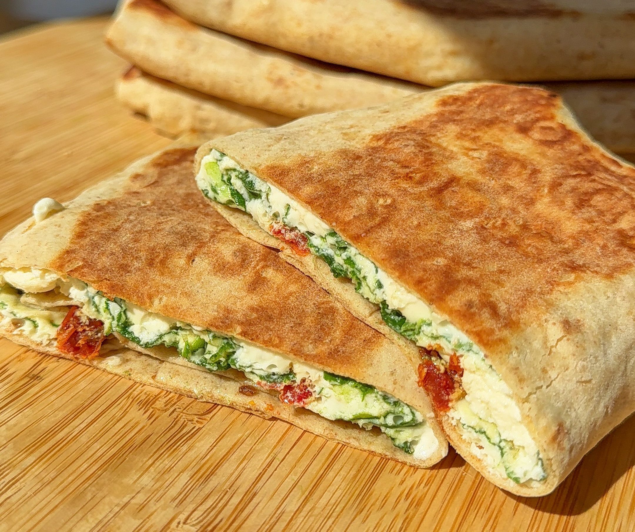 Copycat Starbucks Spinach, Egg White and Feta Wrap (Easy Meal Prep!)