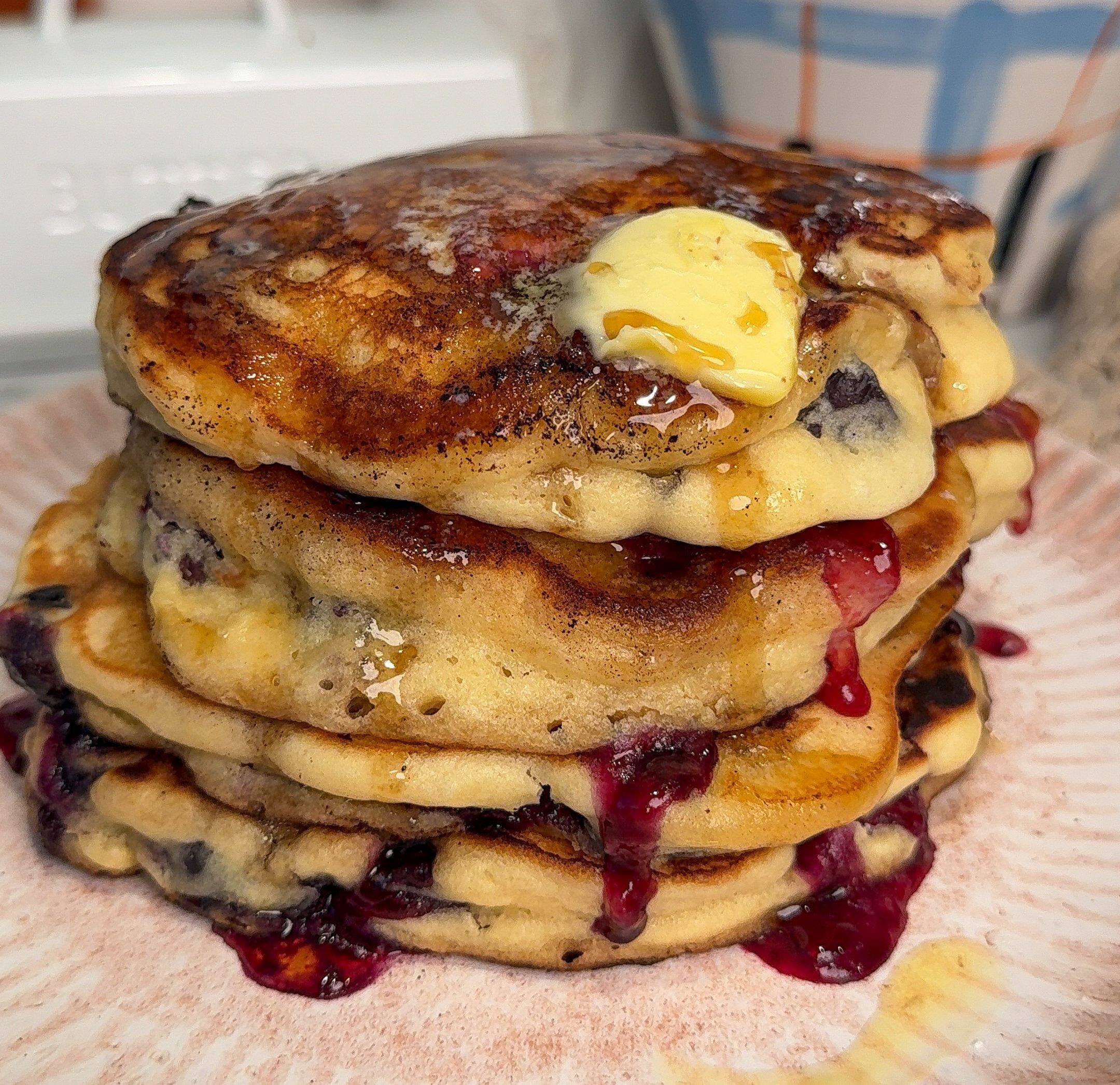 Fluffy Buttermilk Blueberry Pancakes – Easy, Classic & Perfect Every Time