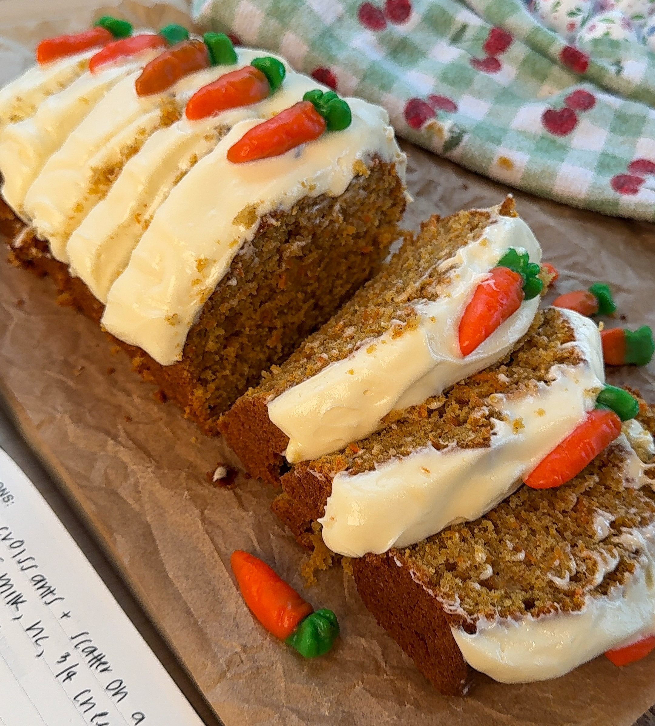 Easy One-Bowl Carrot Loaf Cake with Cream Cheese Glaze (Moist & Fluffy!)