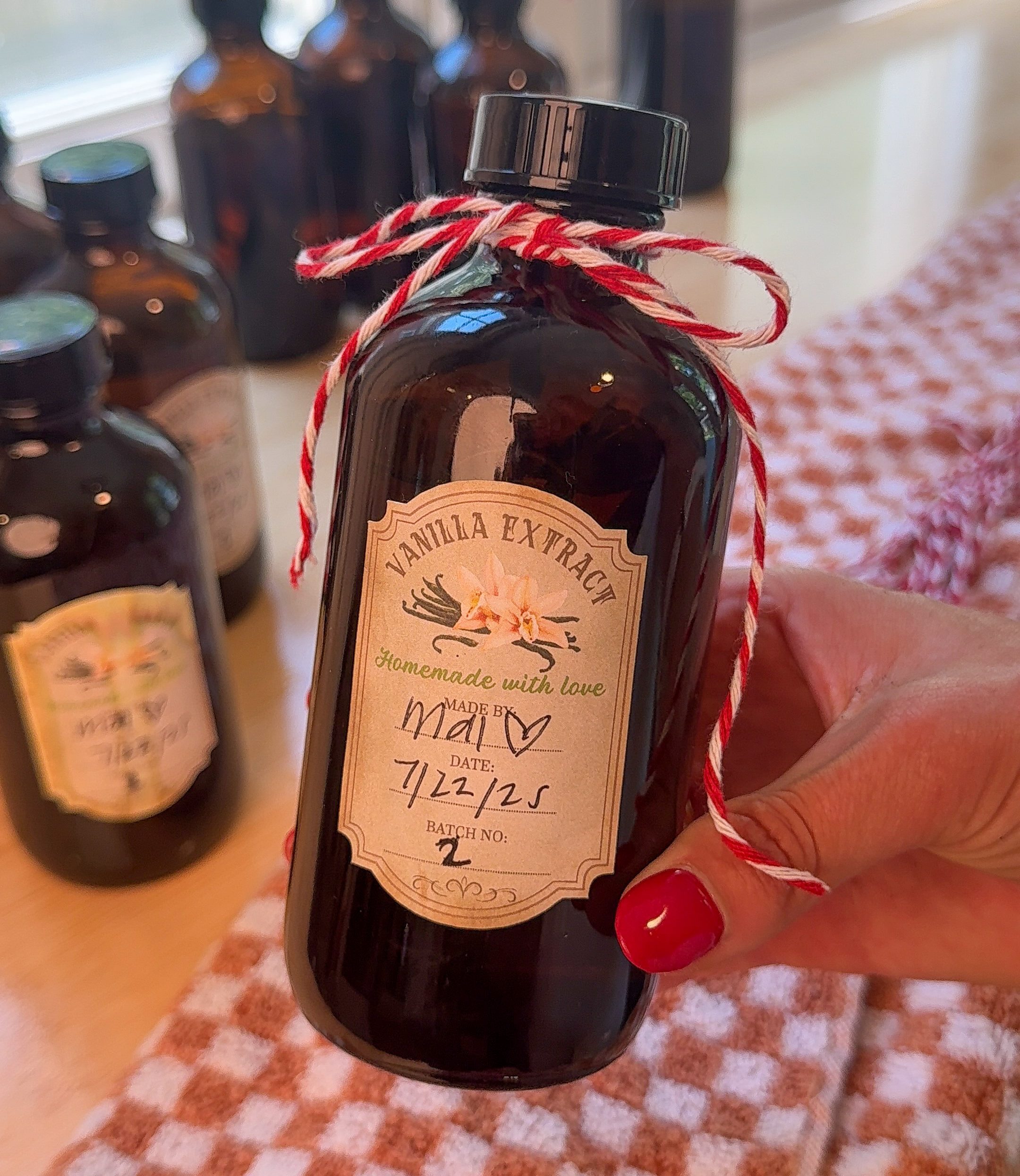 Homemade Vanilla Extract by Mallory Harr