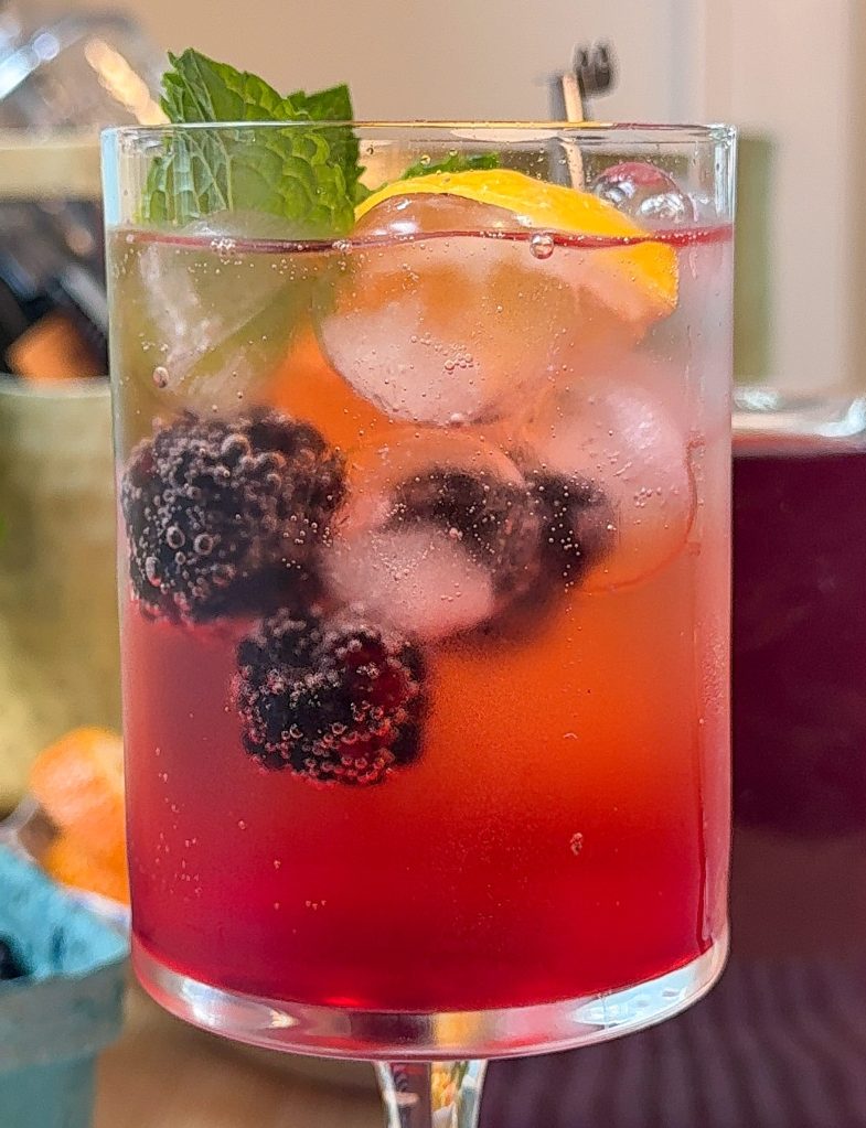 Blackberry Hugo Spritz