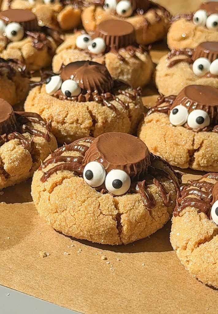 Spooky Spider Reese’s Cup Cookies