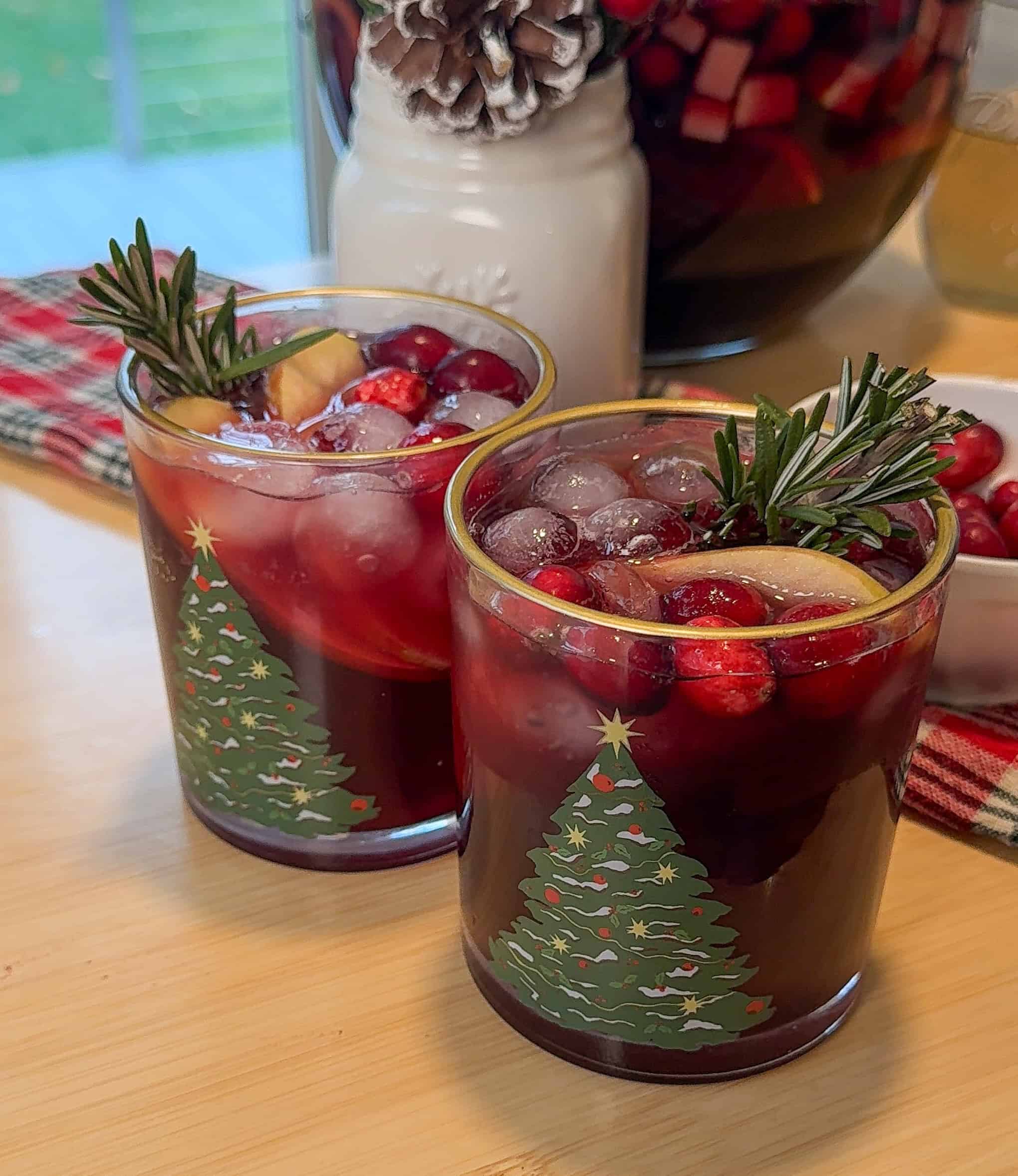 Perfect Holiday Red Wine Sangria (Easy Festive Christmas Cocktail)