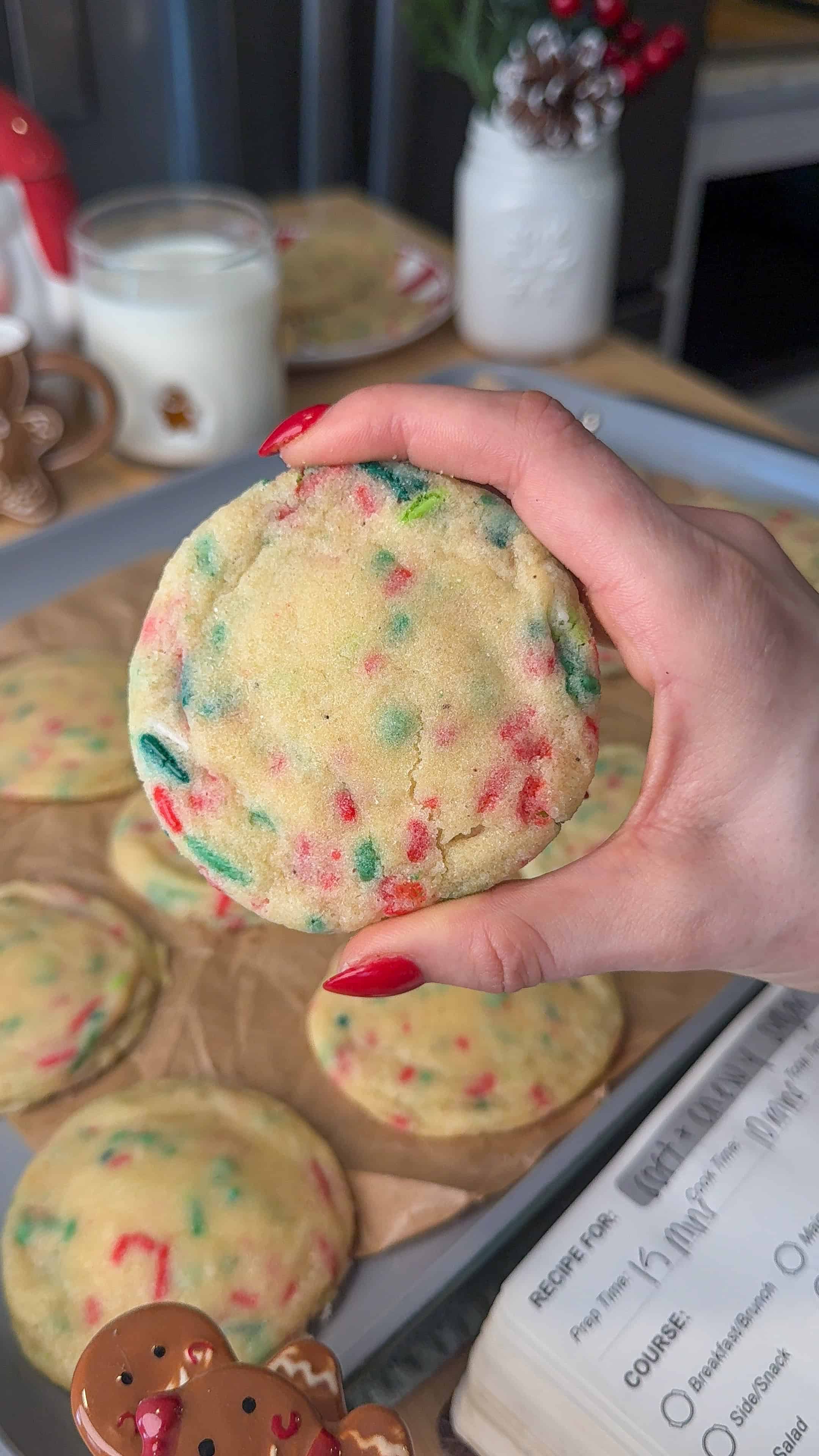 Soft & Chewy Sprinkle Sugar Cookies (No-Chill Recipe!) — The Perfect Holiday Sugar Cookie