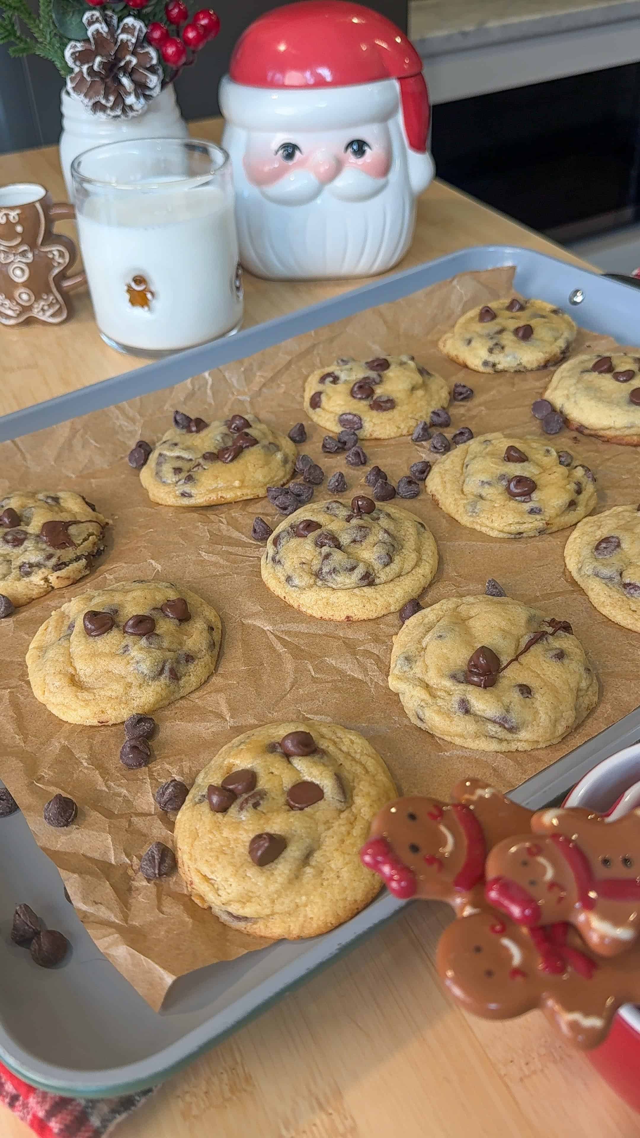 Soft & Chewy No Chill Chocolate Chip Cookies