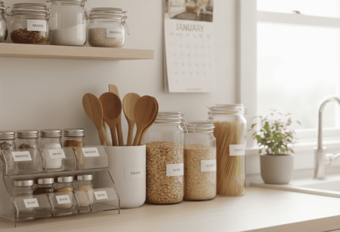 Kitchen Organization for the New Year: A Practical Reset You’ll Actually Stick To