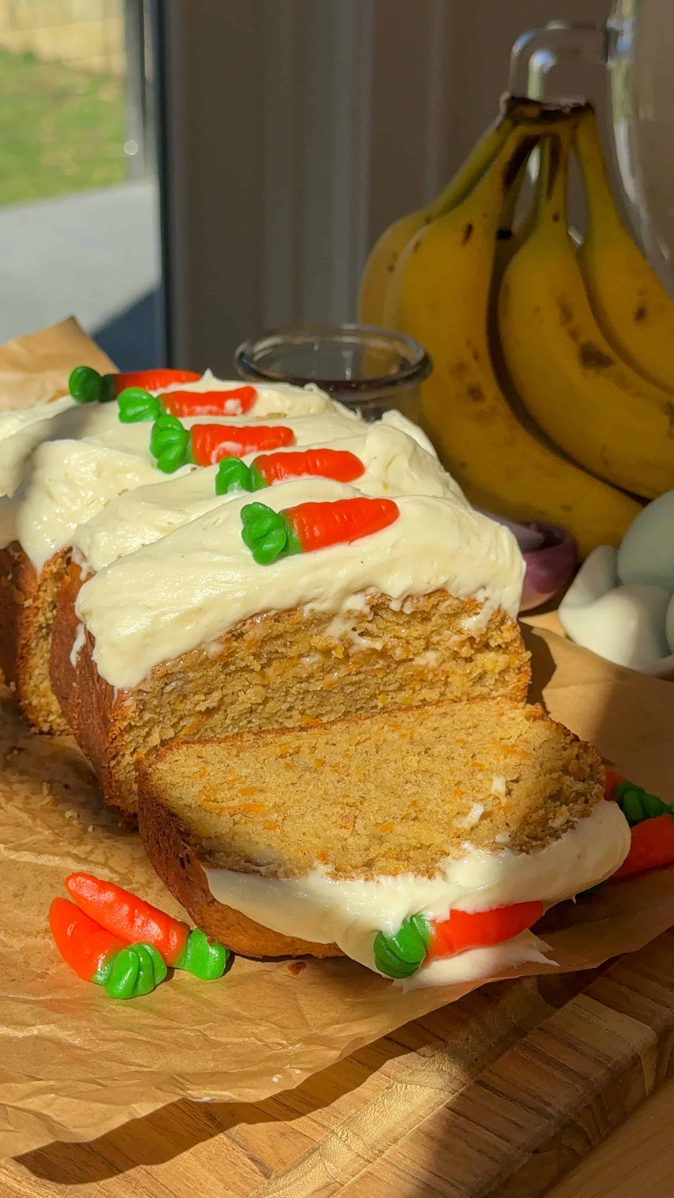 brown butter carrot cake banana bread