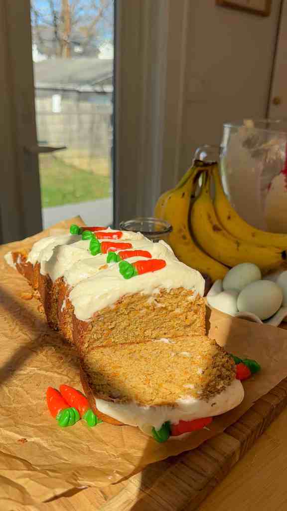 brown butter carrot cake banana bread