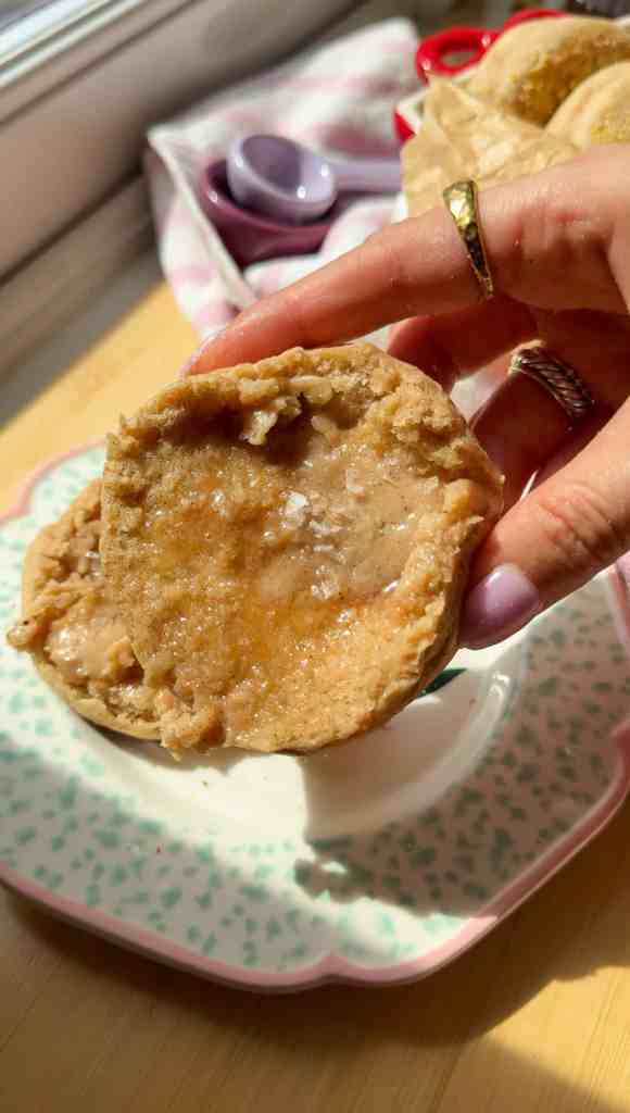 Brown Butter Maple Cinnamon English Muffins (Homemade & Fluffy)