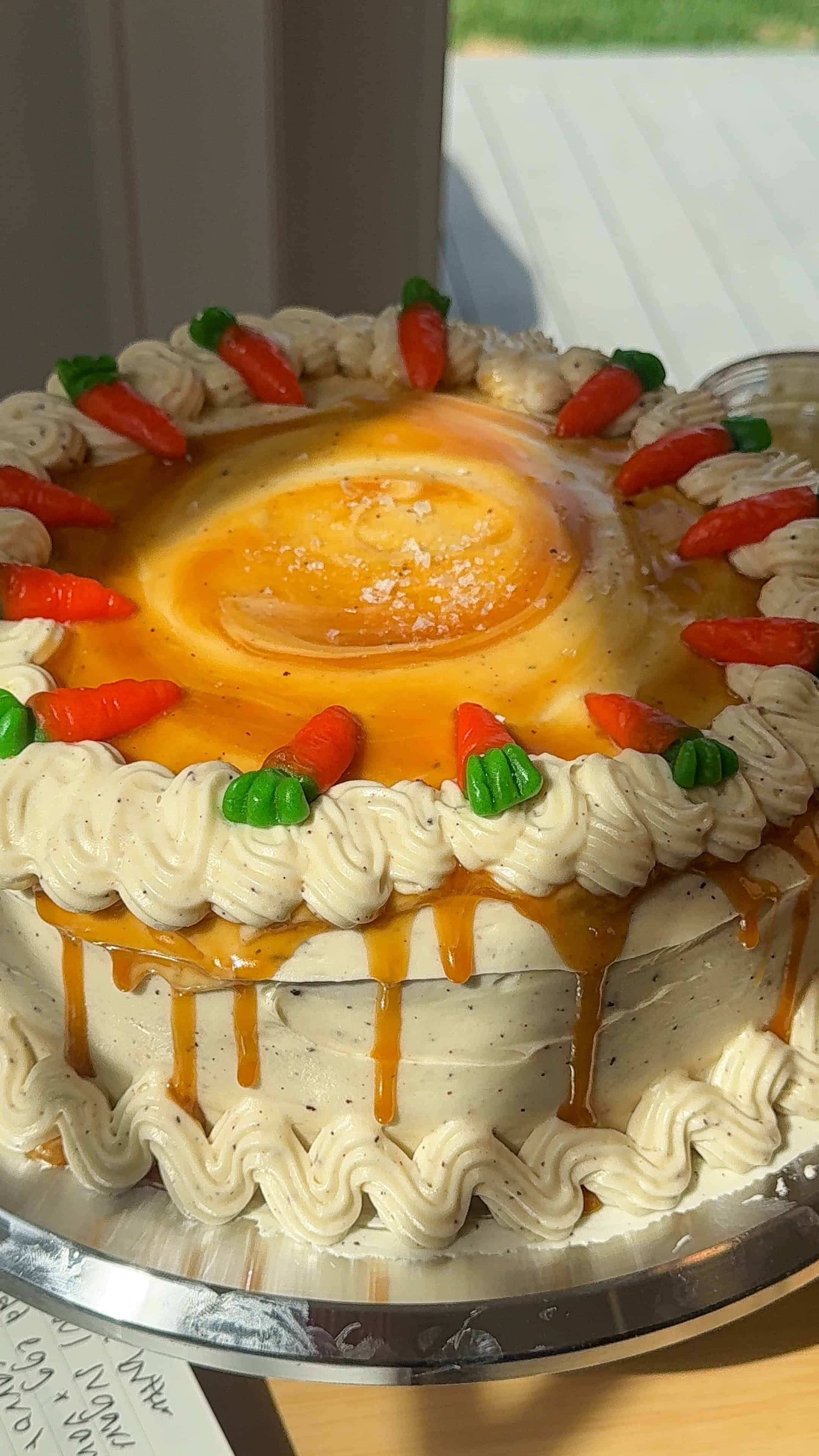 Salted Caramel Brown Butter Carrot Cake (Ultra Moist with Maple & Cream Cheese Frosting)