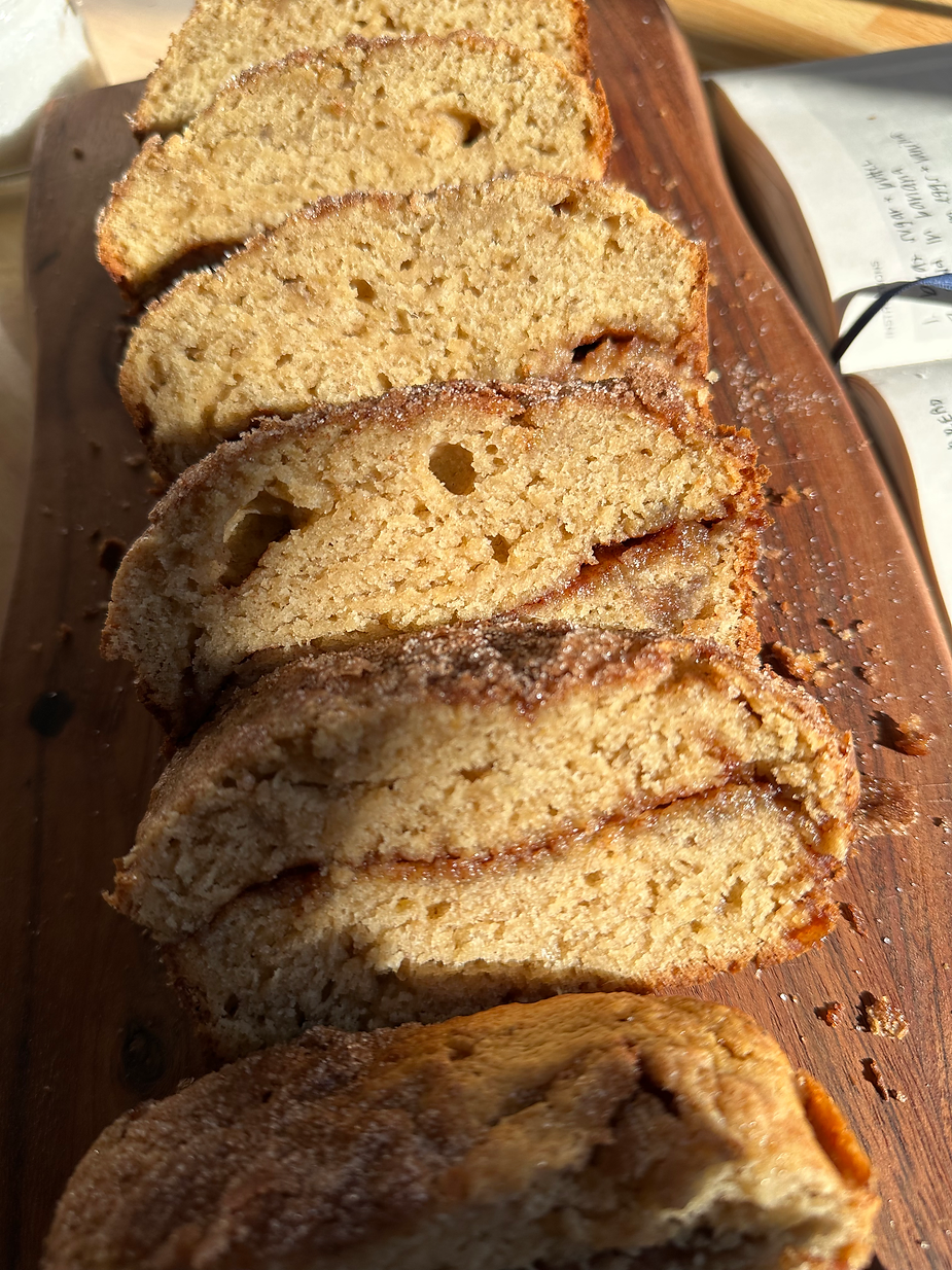 Super Easy & Delicious Cinnamon Sugar Banana Bread
