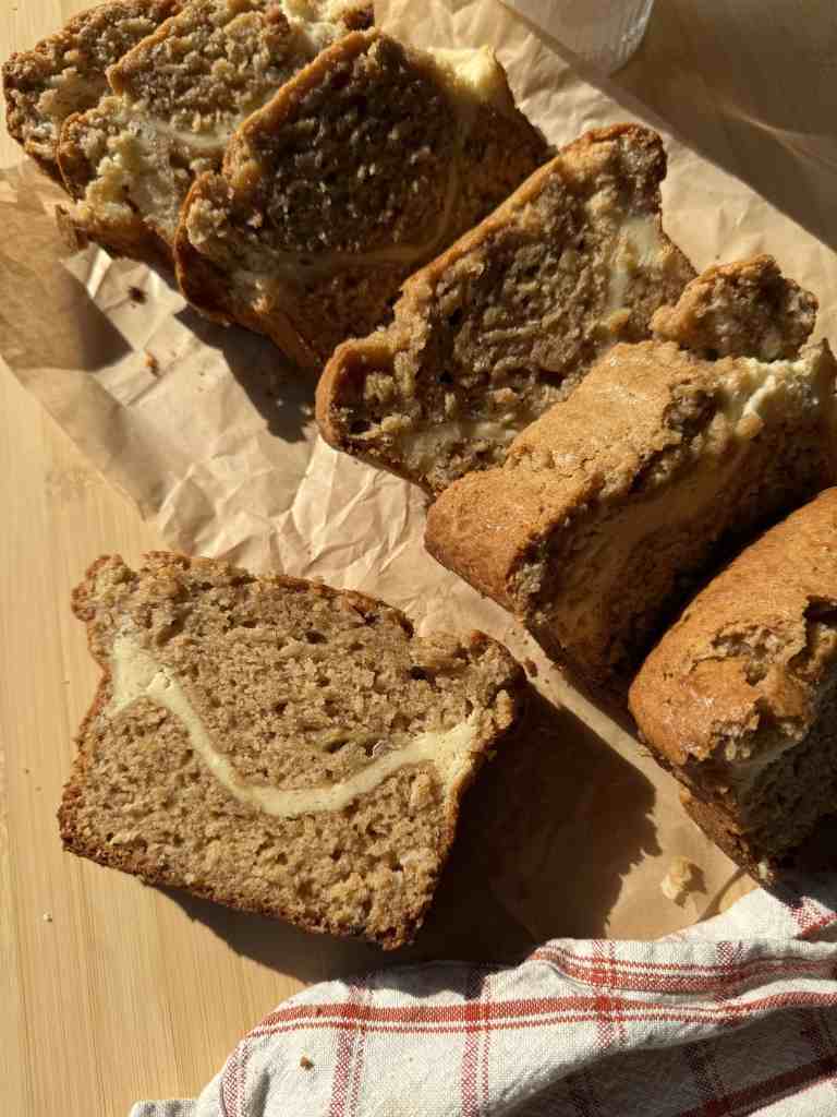 cheesecake banana bread