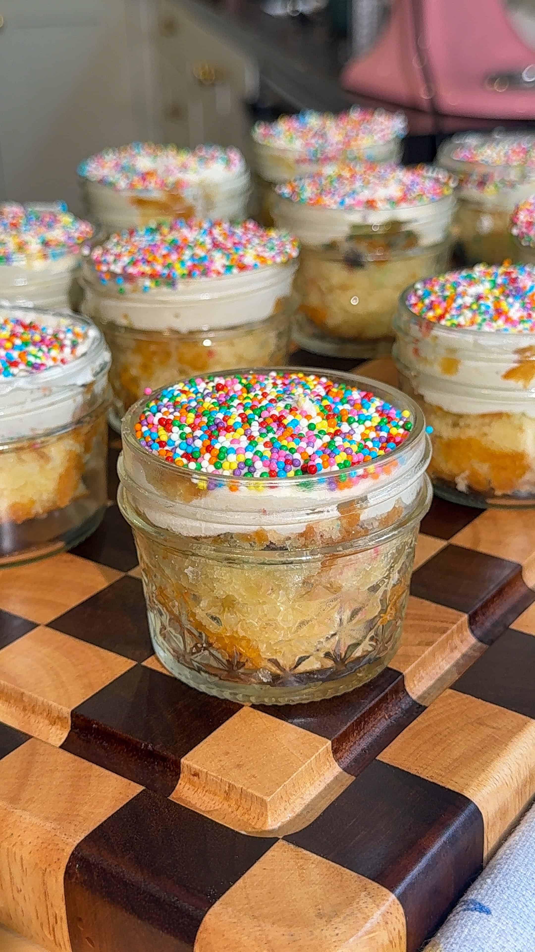 Viral Dot Cakes Recipe (Funfetti Cake Cups From Scratch)