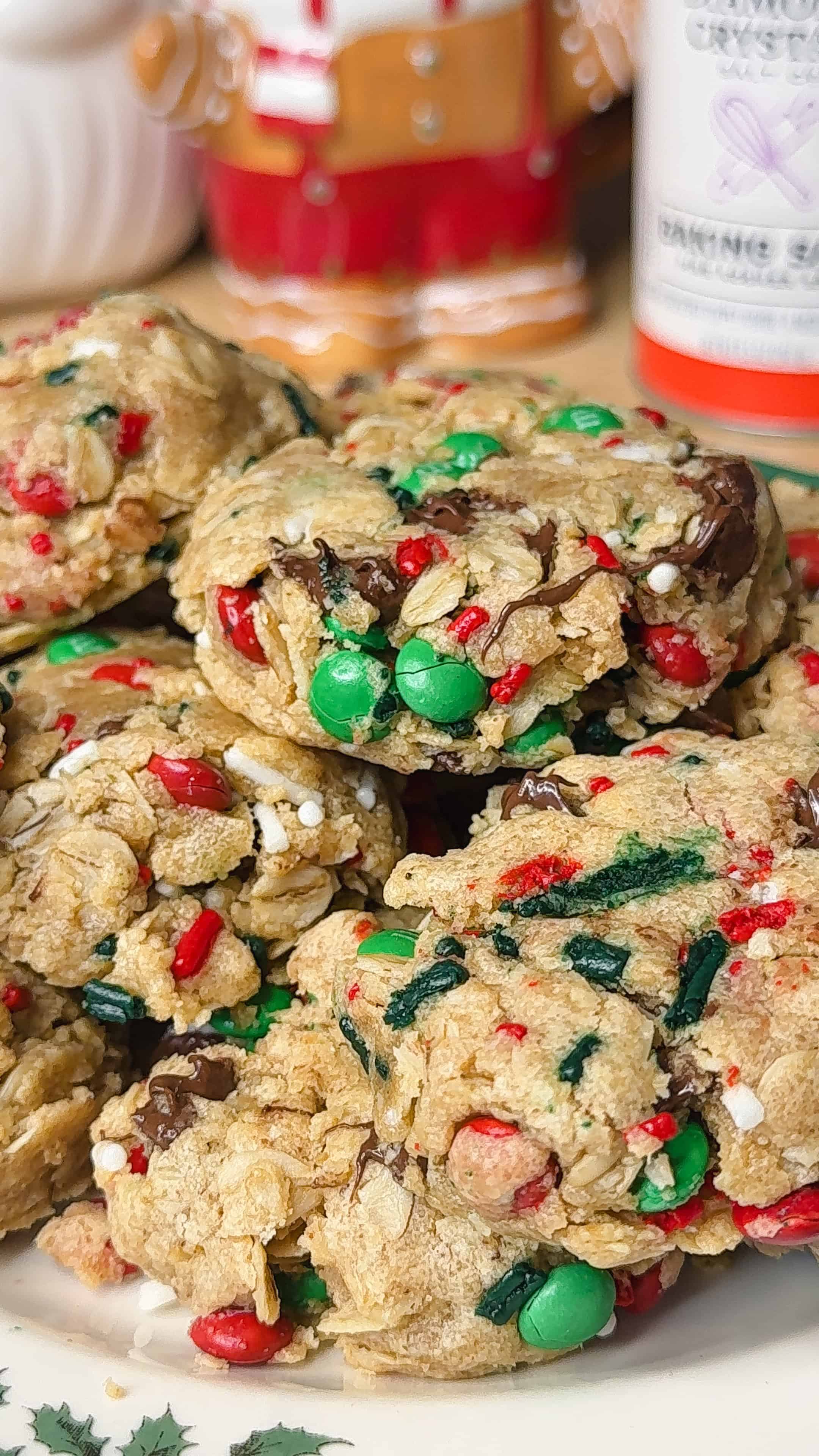 Chewy Monster Cookies with Brown Butter Magic