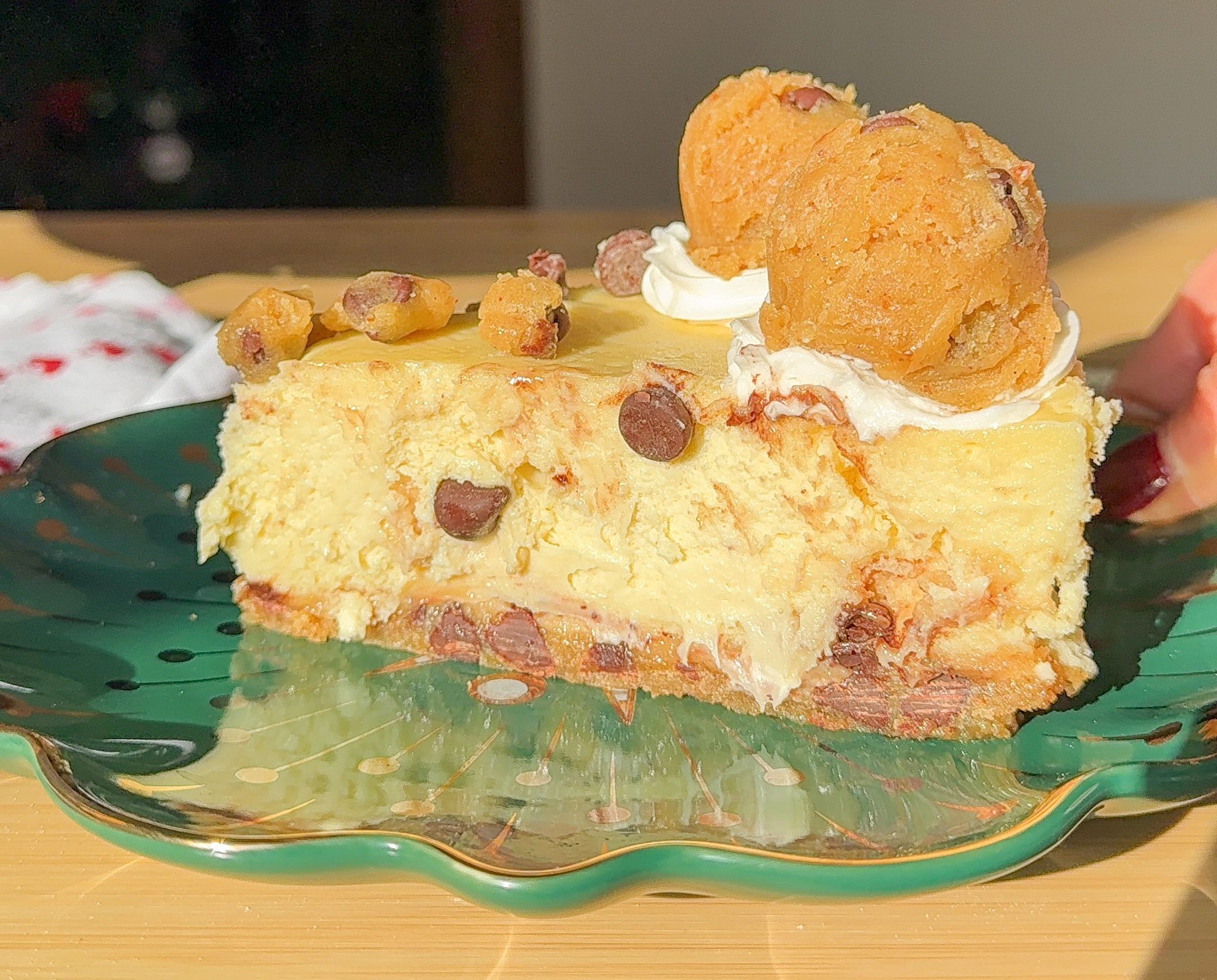 Brown Butter Chocolate Chip Cookie Cheesecake Recipe