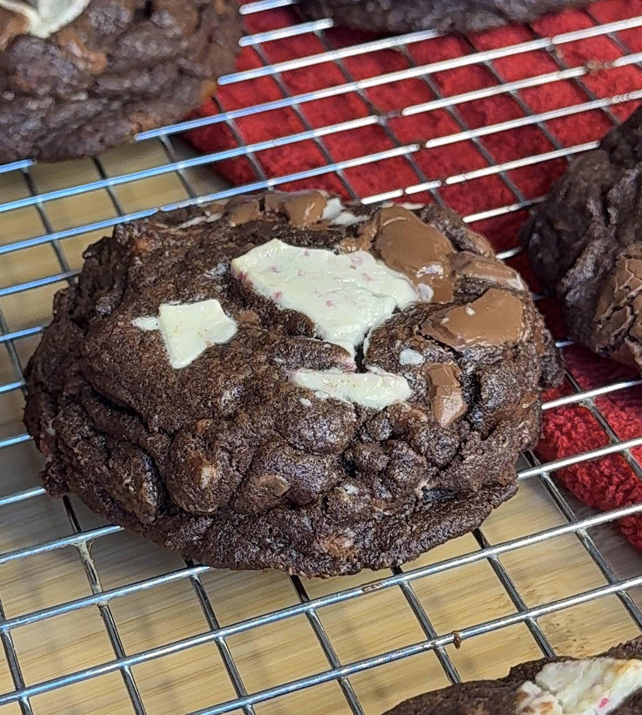 Peppermint Chip Cookies recipe