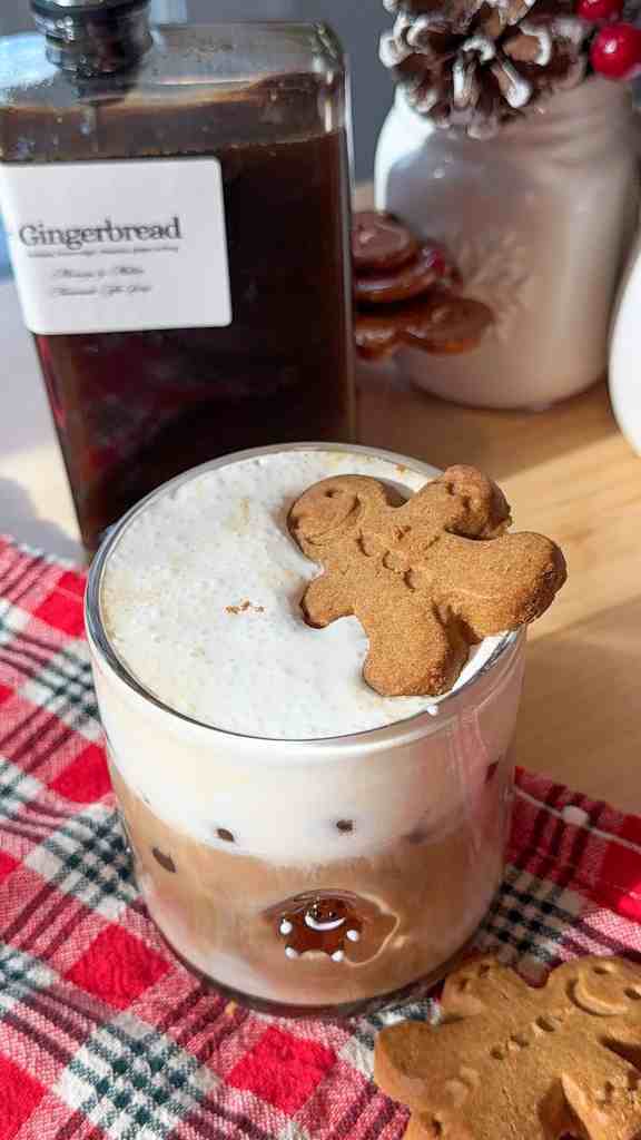 Starbucks Copycat Gingerbread Latte Made At Home In Minutes